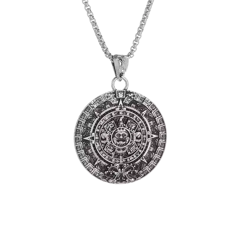 Aztec Sun Amulet