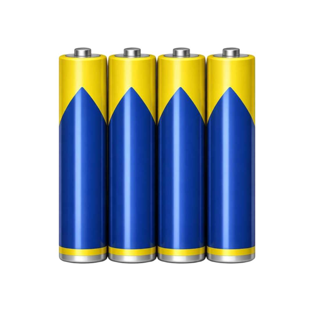 4x Batteries