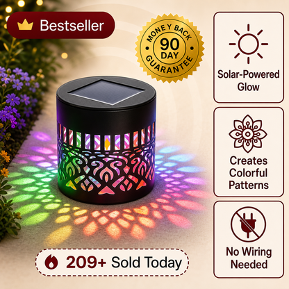 Solar Mandala Wall Light bestseller hero image