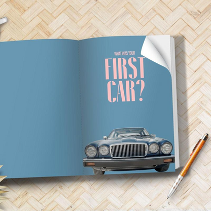 Dad journal prompt about first car