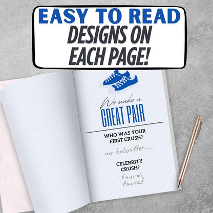 Easy to read dad journal page designs
