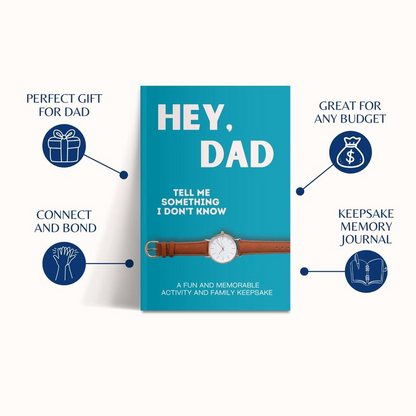 Dad memory journal keepsake gift benefits