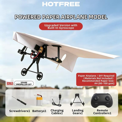 RC Paper Airplane Kit packaged set