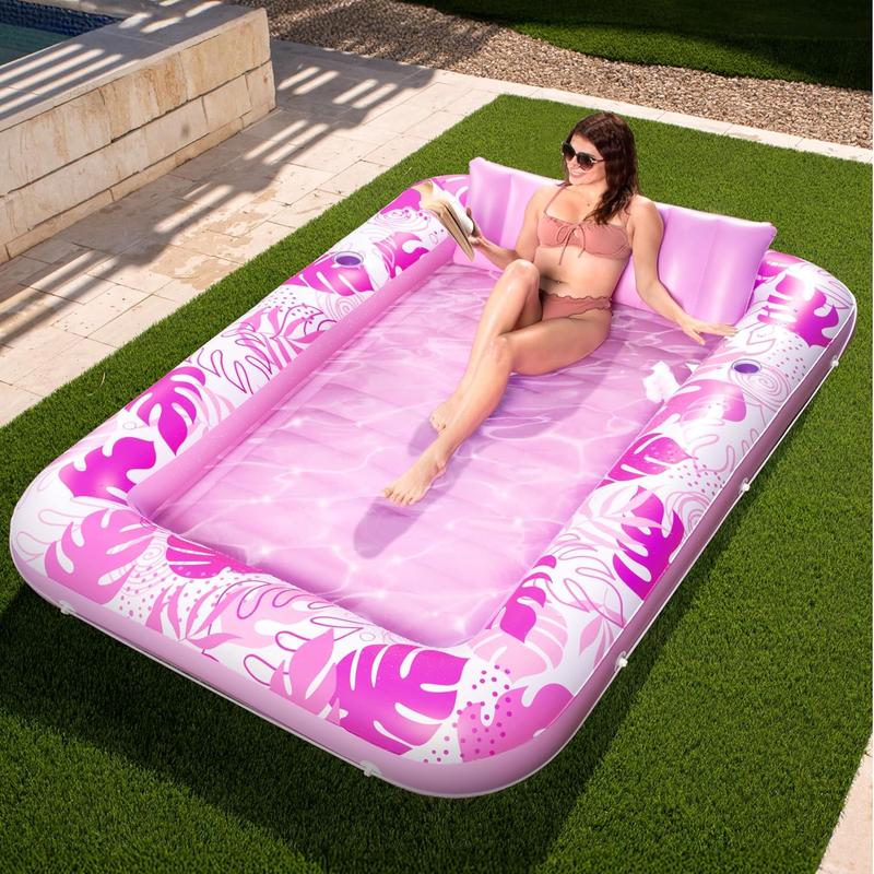 Backyard tanning pool lounge variant Pink / L