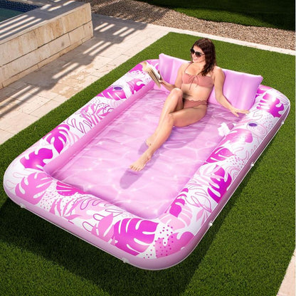 Backyard tanning pool lounge variant Pink / L