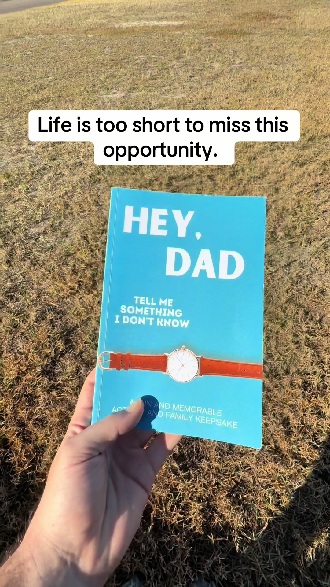 A keepsake journal, not a throwaway gift